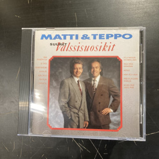 Matti ja Teppo - Suuret valssisuosikit CD (VG+/VG+) -iskelmä-